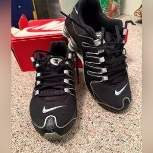 Nike Black and Gray Running Shoes